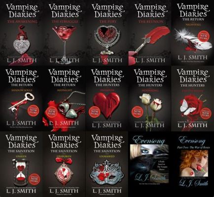 how many books are in the vampire diaries series: a comprehensive analysis of the book count and its significance