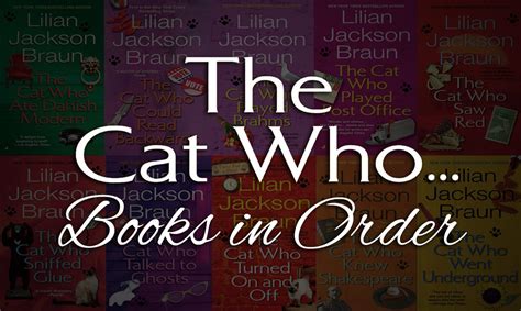 the cat who books